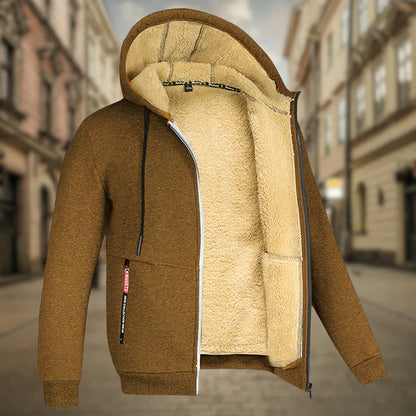 Fabiano™ | Lämmin fleece-huppari miehille