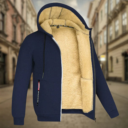 Fabiano™ | Lämmin fleece-huppari miehille